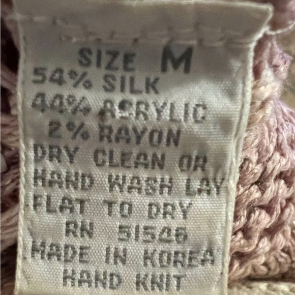 Vintage handmade sweater in Korea M - Picture 3 of 4